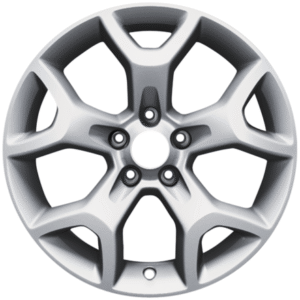 Platišče iz lahke zlitine 17" 5-kraka oblika Y, srebrna